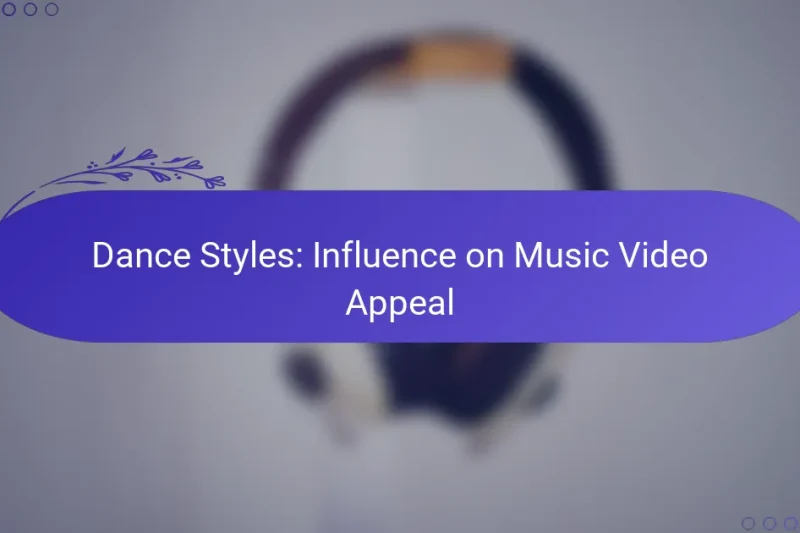 Dance Styles: Influence on Music Video Appeal